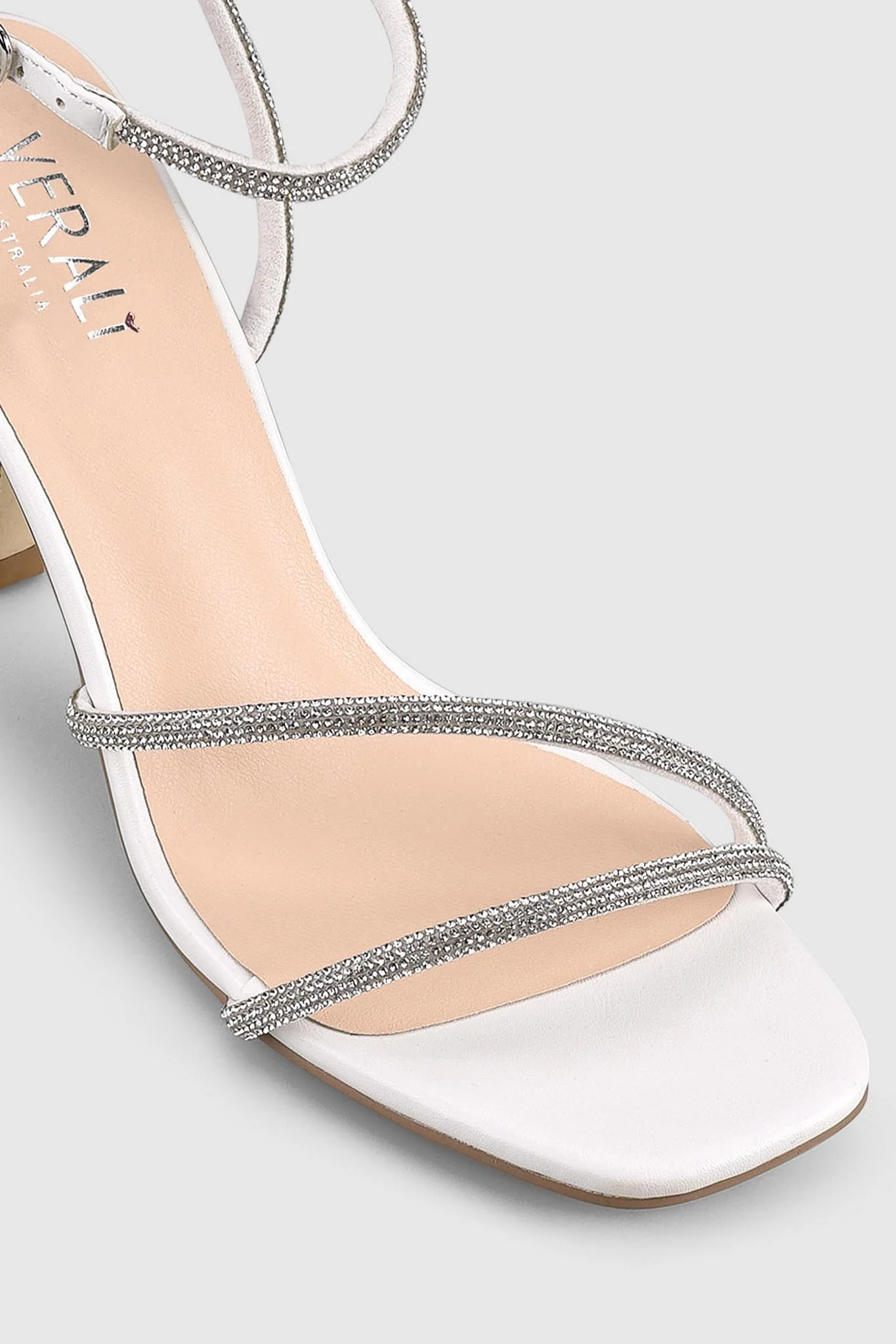 VERALi Pepper Strappy Sandals Chalk