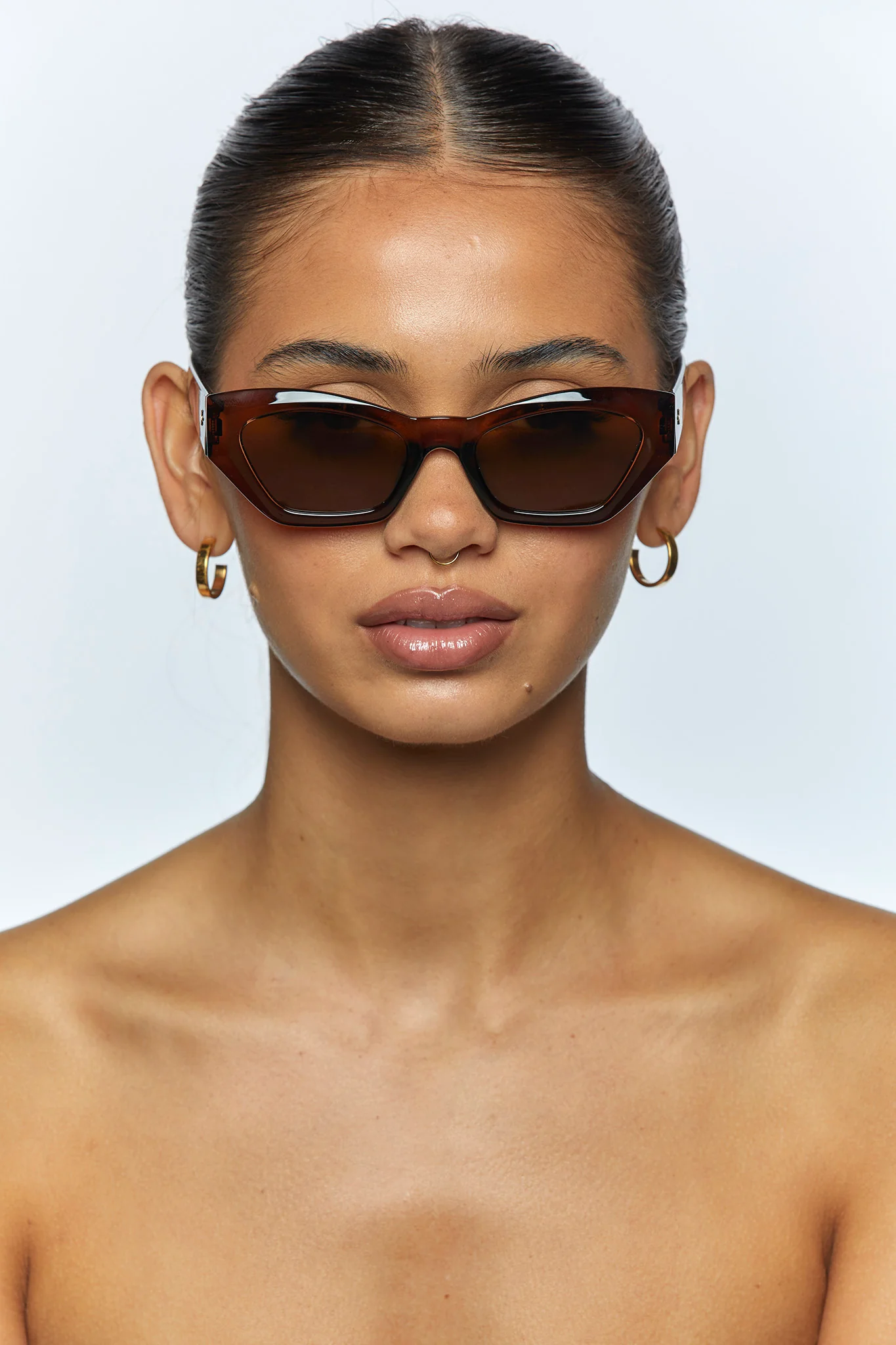 PETA + JAIN Lana Sunglasses Brown