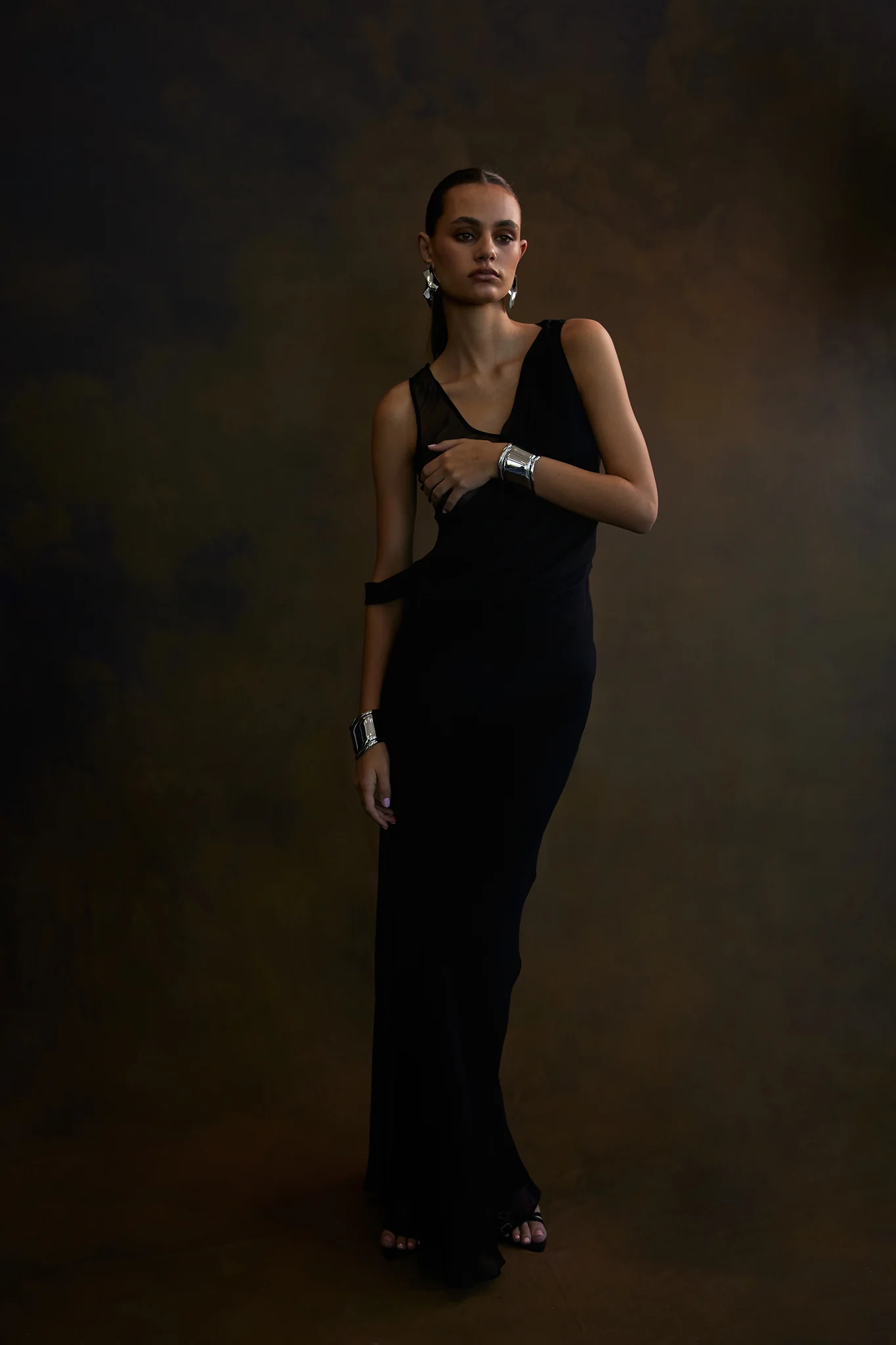 NOAH Wave Cuff Silver