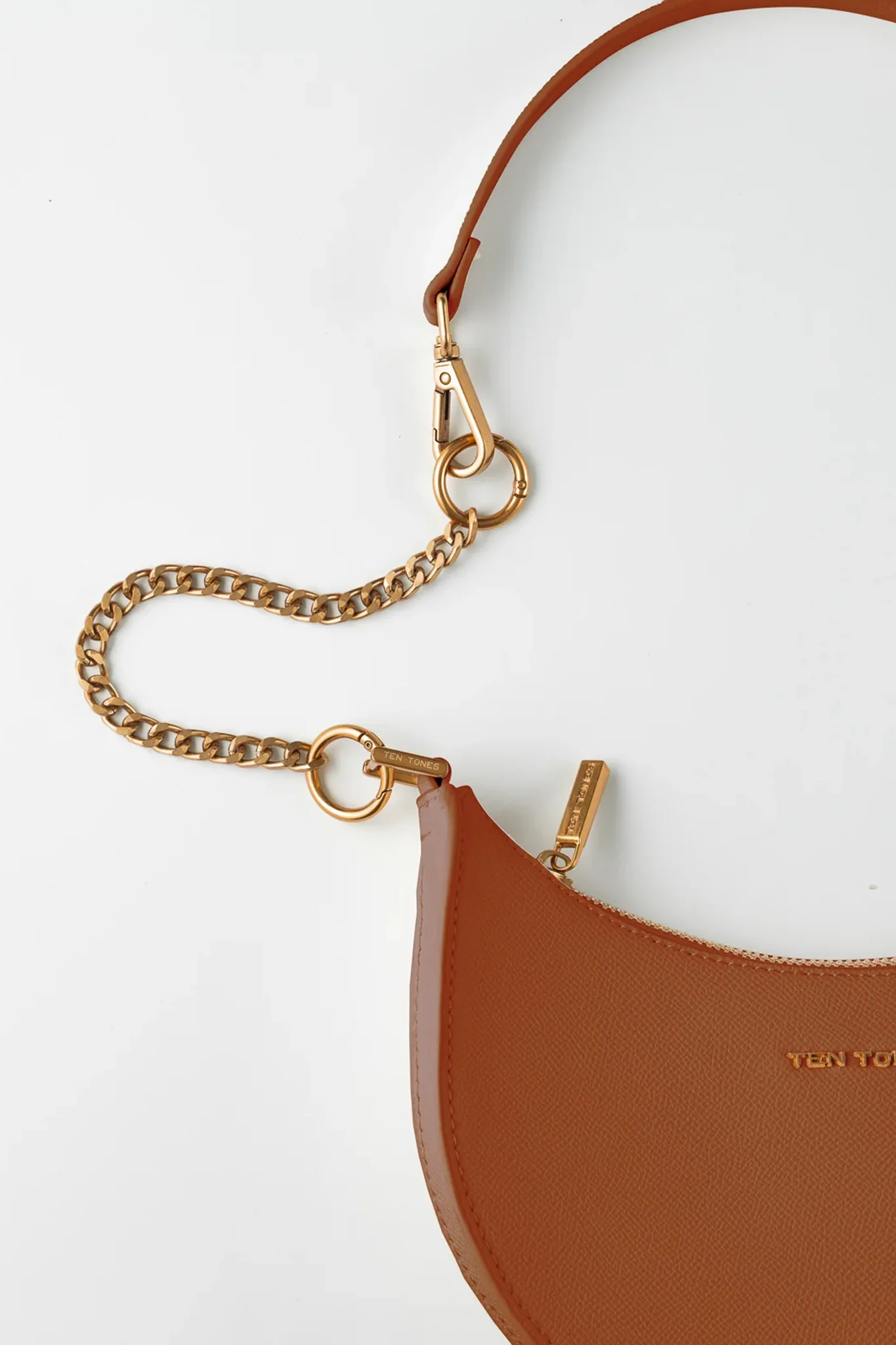 TEN TONES Grayson Moon Bag Orange