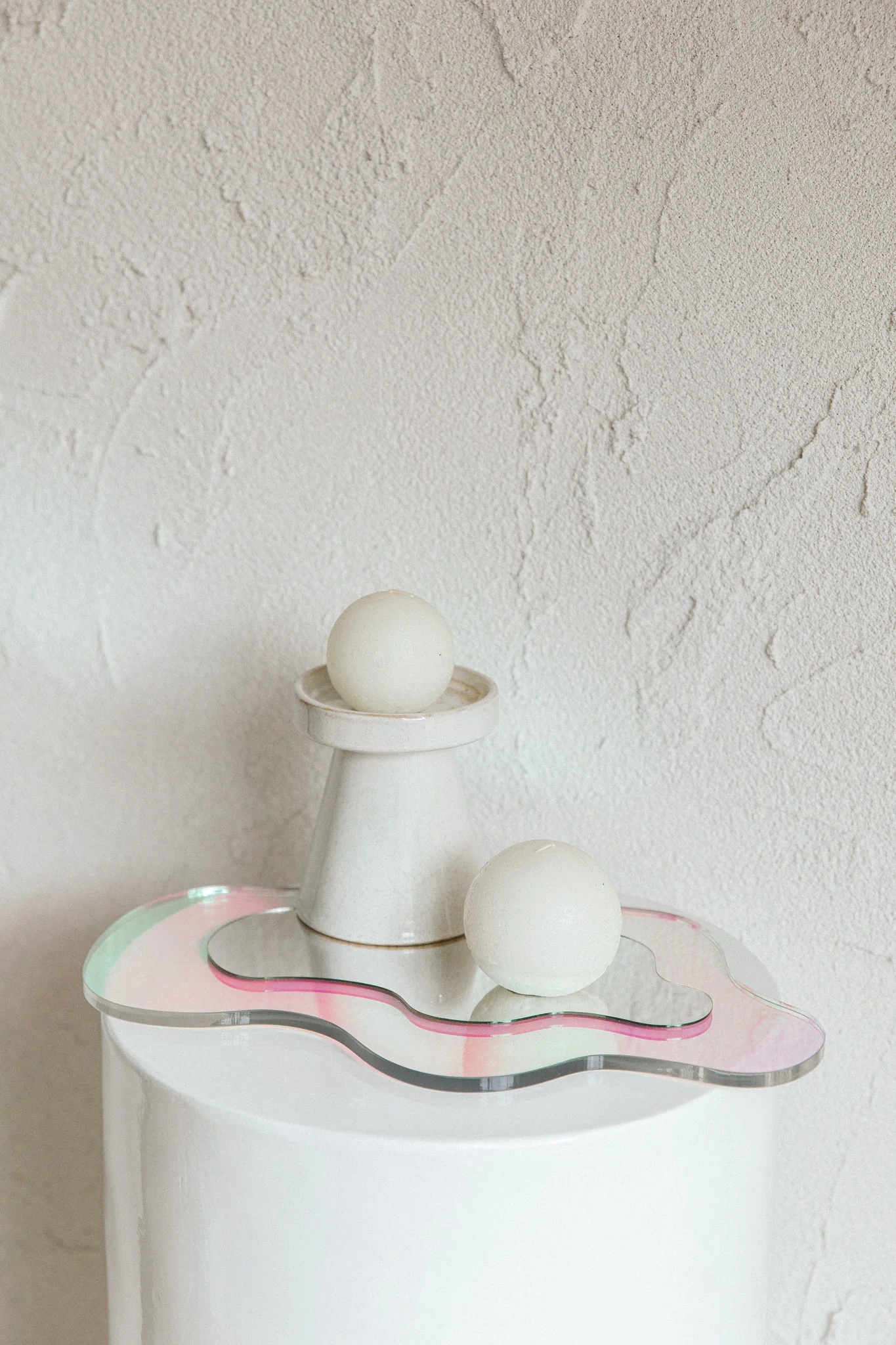 Matisse Decorative Iridescent Irregular Mirror