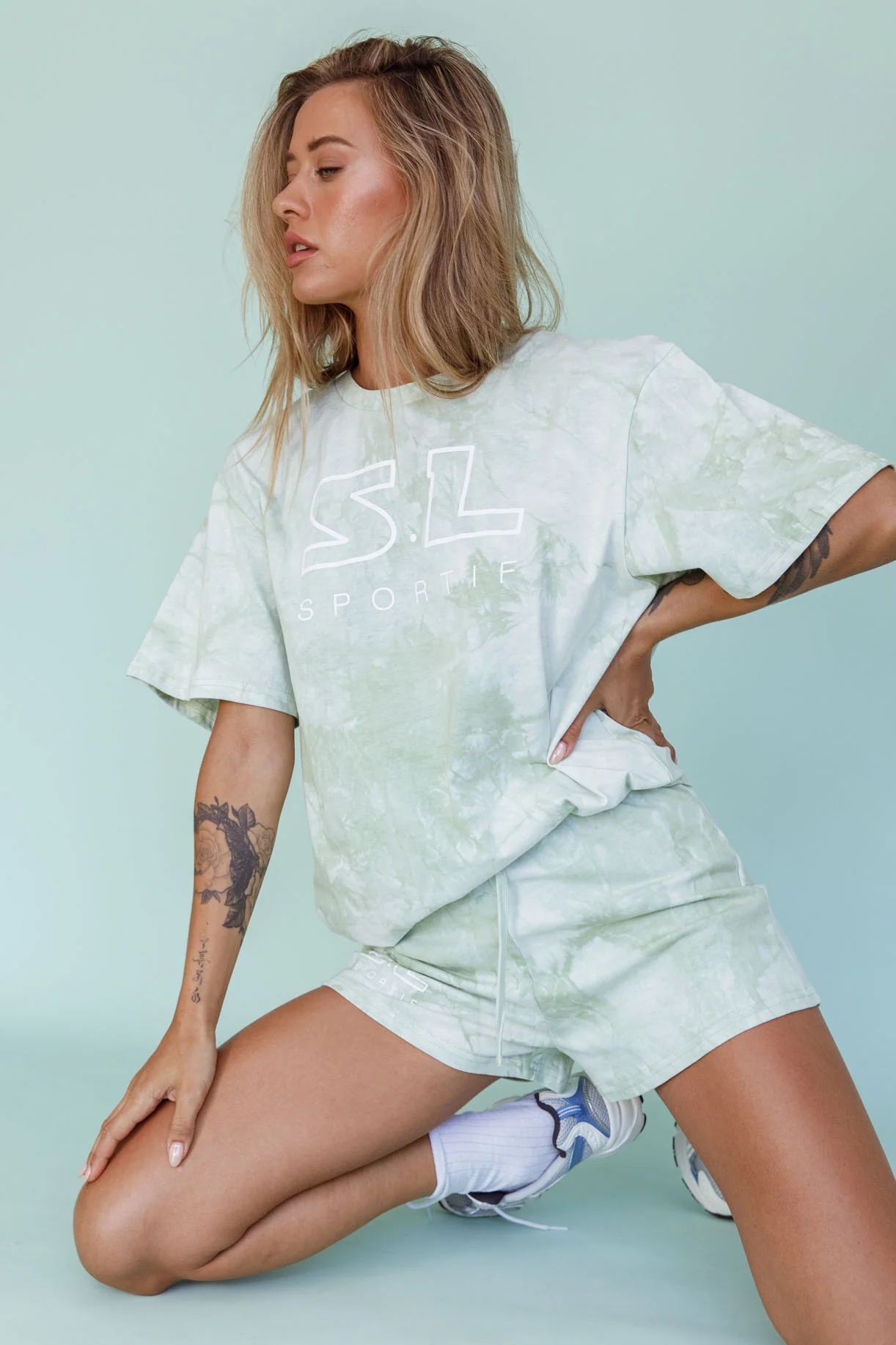 Cruise Control Tie Dye T-Shirt Green