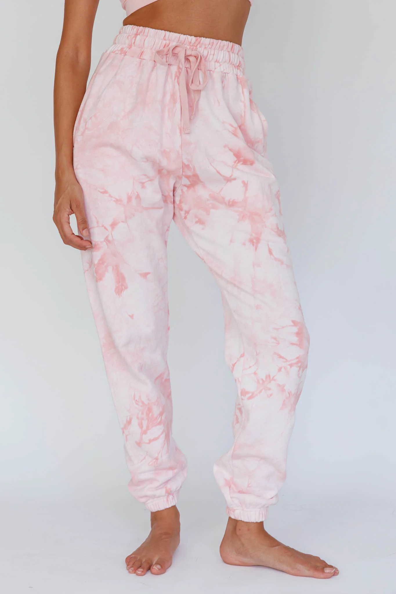 Take It Easy Jogger Track Pants Pink