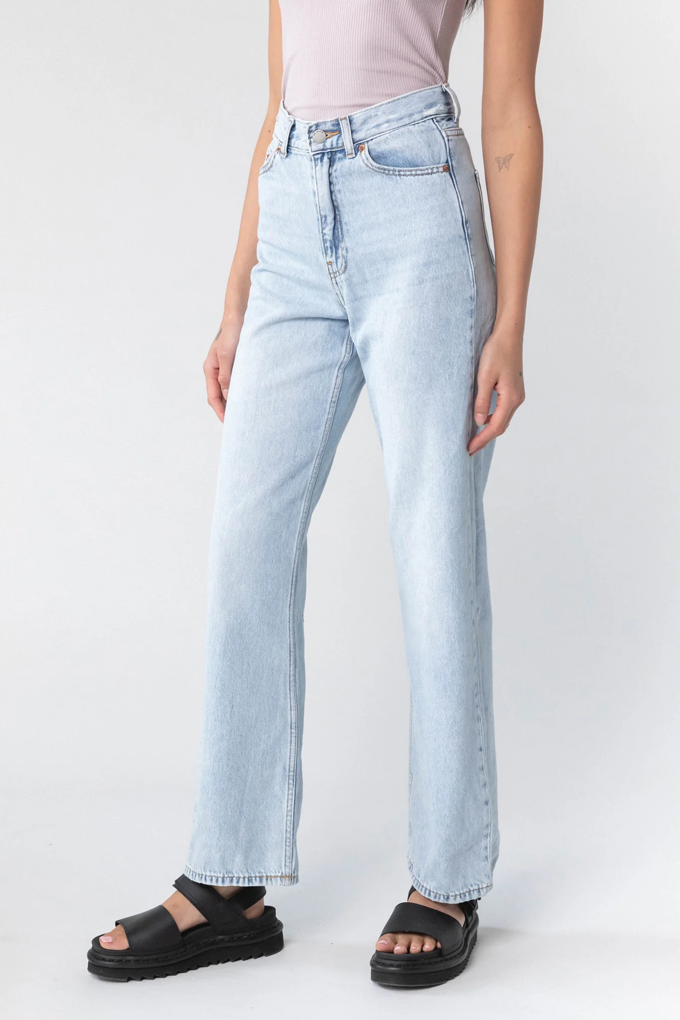 DR DENIM Echo Jeans Bleach Sky