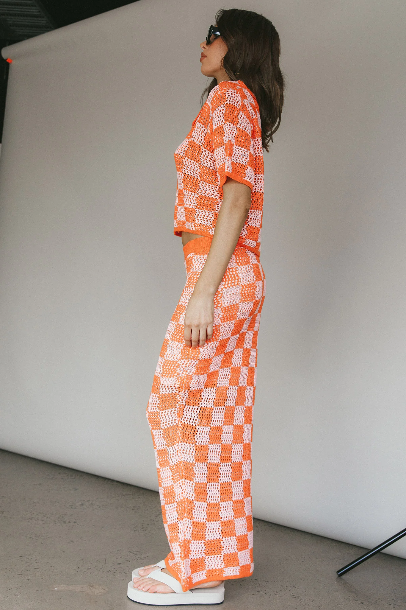 Byron Bay Crochet Maxi Skirt Sunset