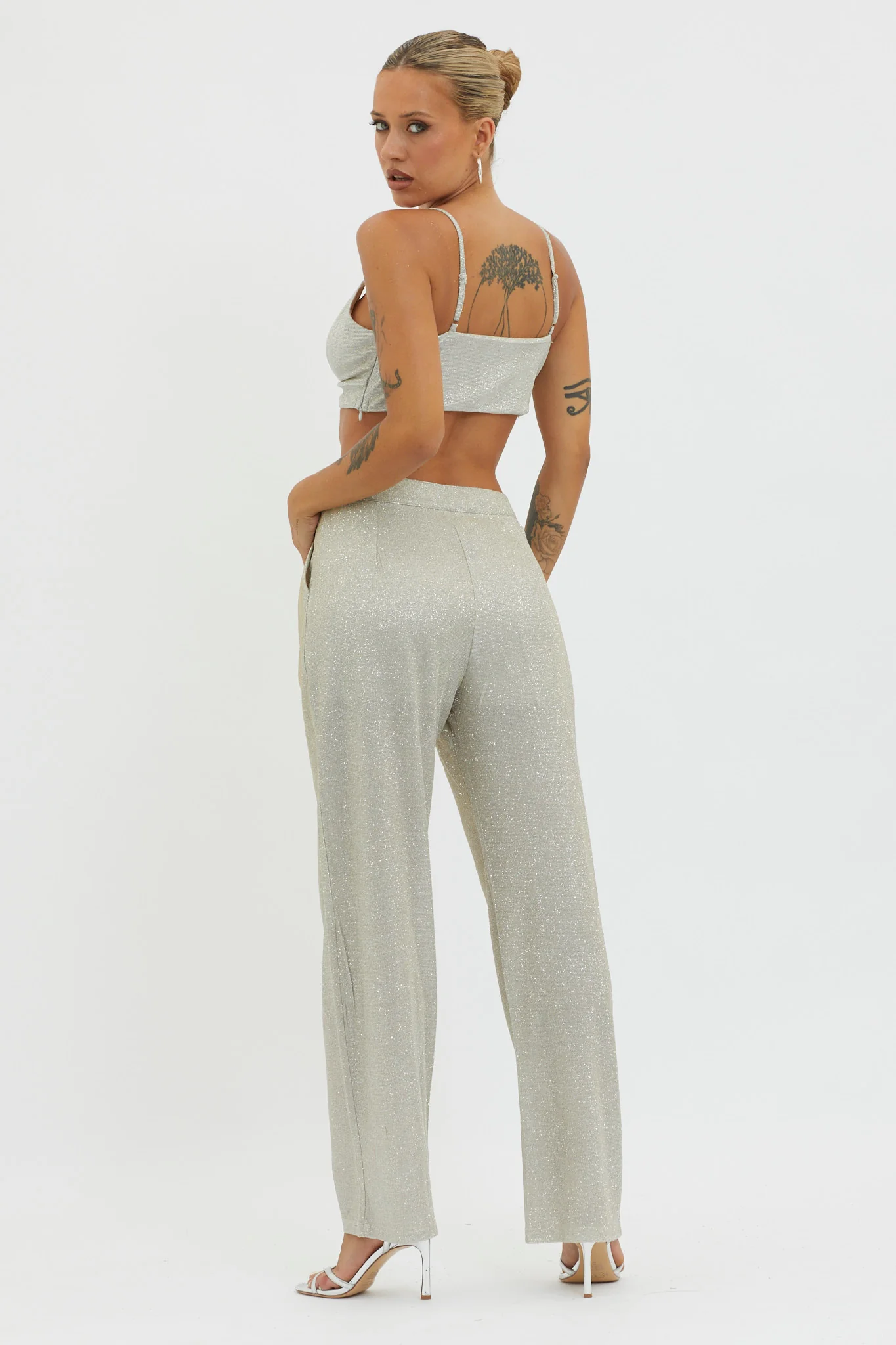 Joyeux Straight Leg Pants Champagne