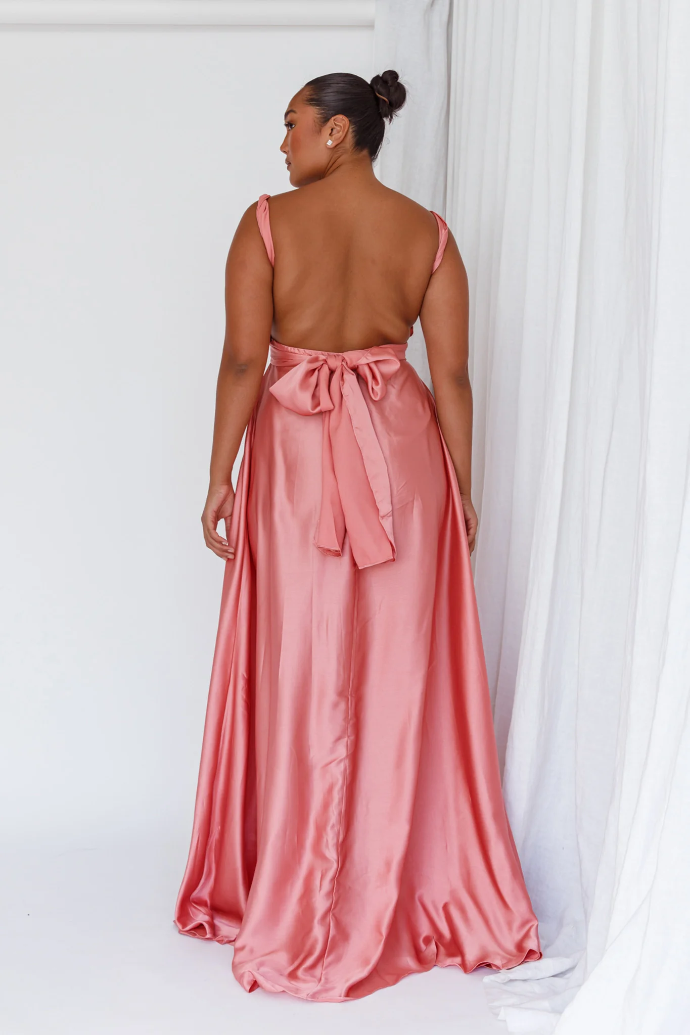 Ariana Multiway Maxi Dress Rose