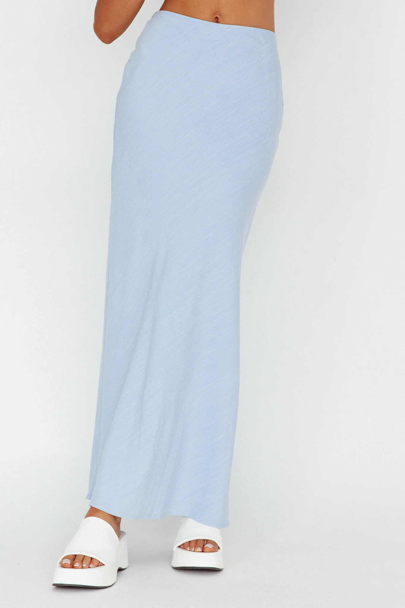 Coast To Coast Maxi Skirt Blue