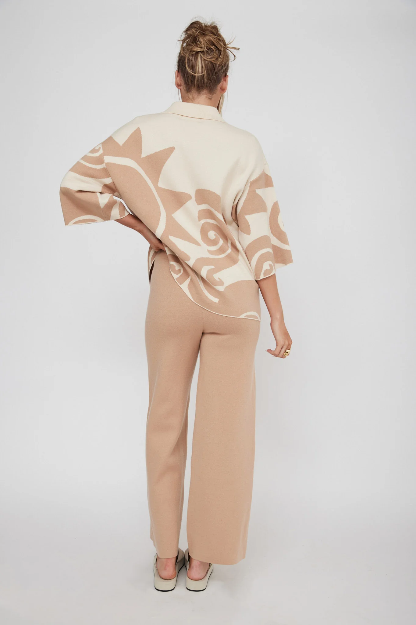 Nalani Knit Pants Wood