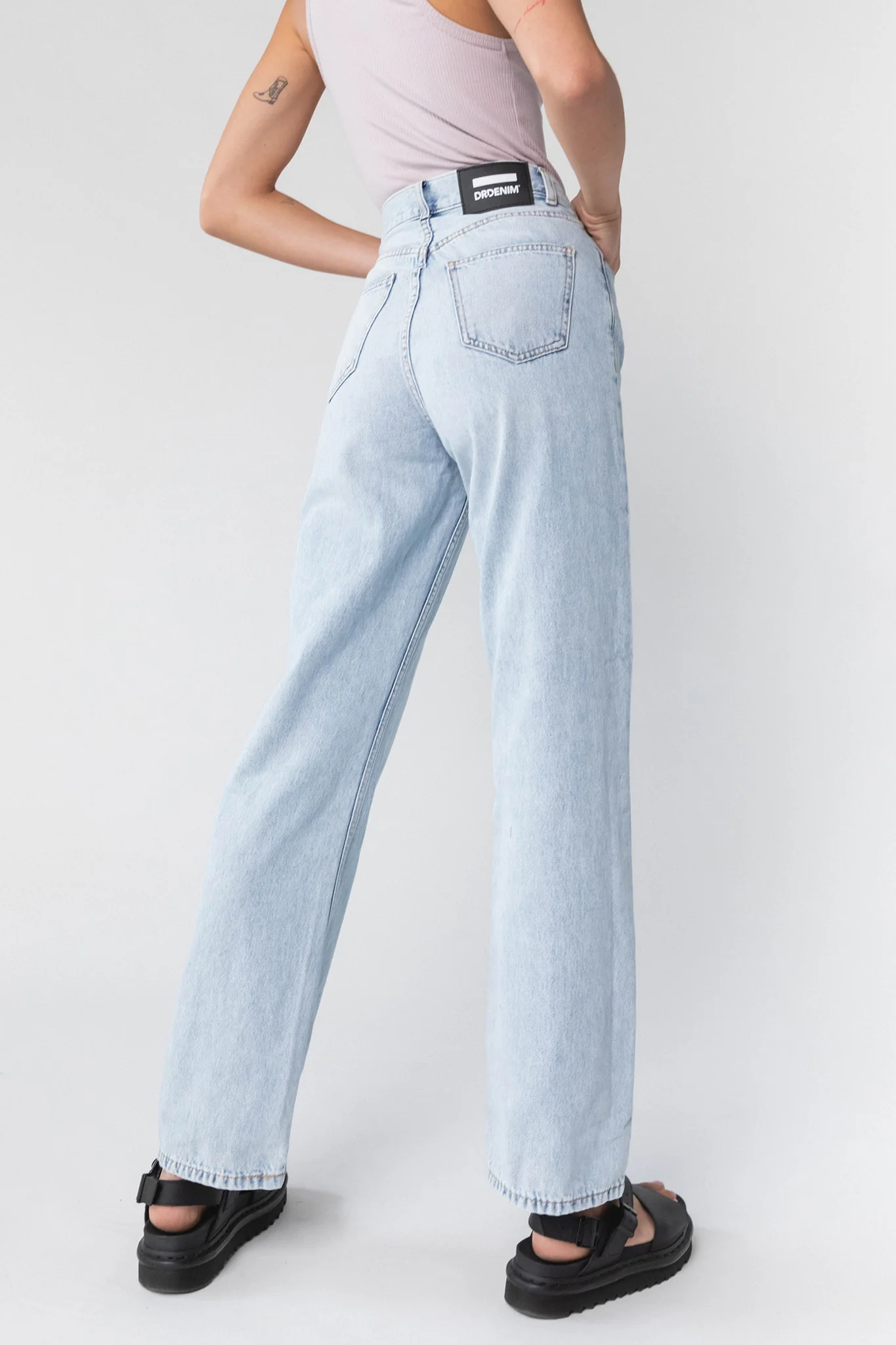 DR DENIM Echo Jeans Bleach Sky