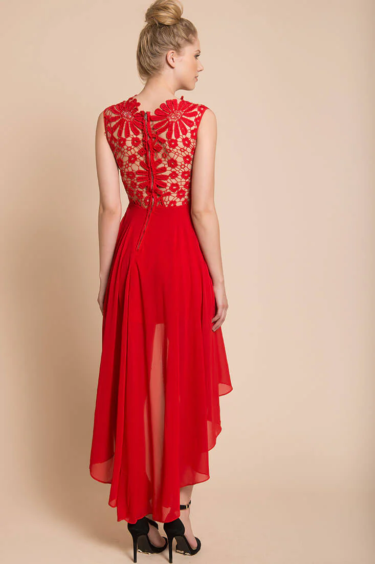 Ivy Night Out Dress Red