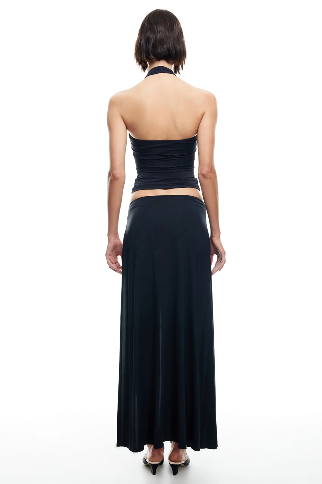 LIONESS Merci Maxi Skirt Onyx