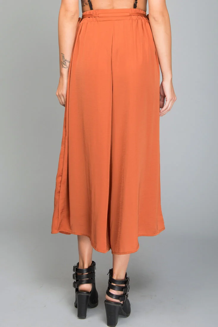 Lucy Loose Fit Wide Leg Pants Bronze