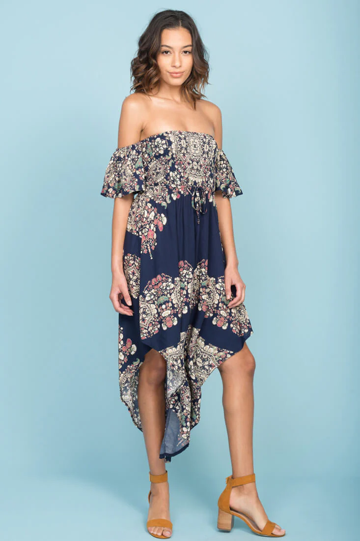 Ophelia Casual Jumpsuit Navy