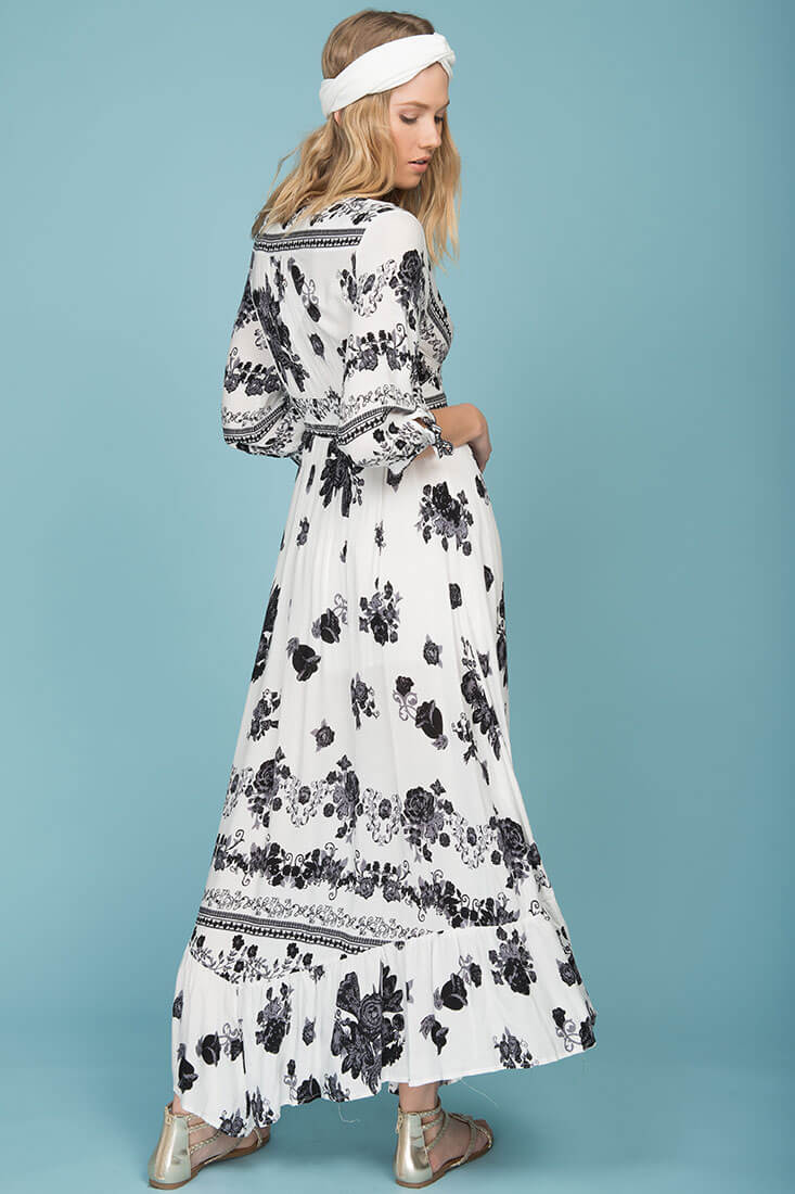 Zaika Maxi Dress White