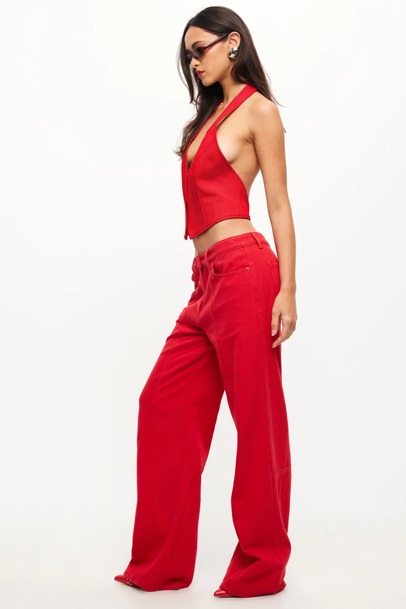 LIONESS Dawson Jean Crimson