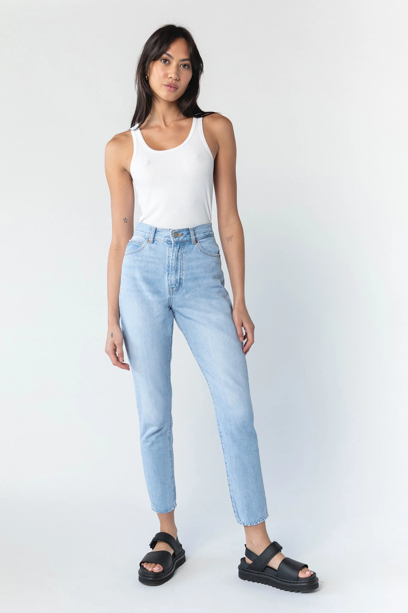 DR DENIM Nora Jeans Light Blue Jay