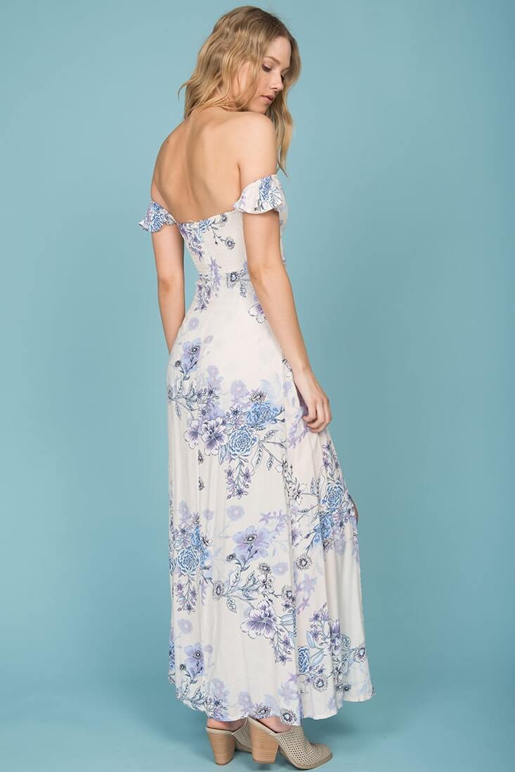 Laylah Maxi Romper Purple