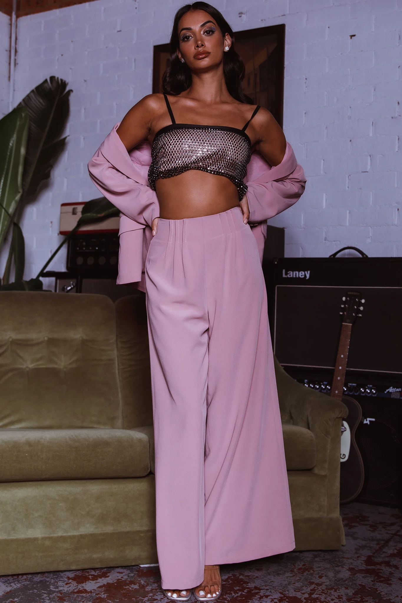 Vous Etes Belle Blazer Blush