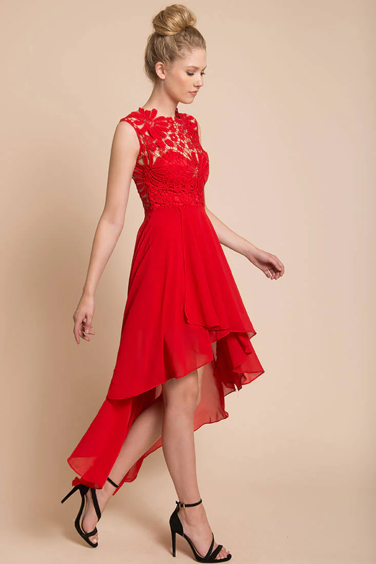 Ivy Night Out Dress Red