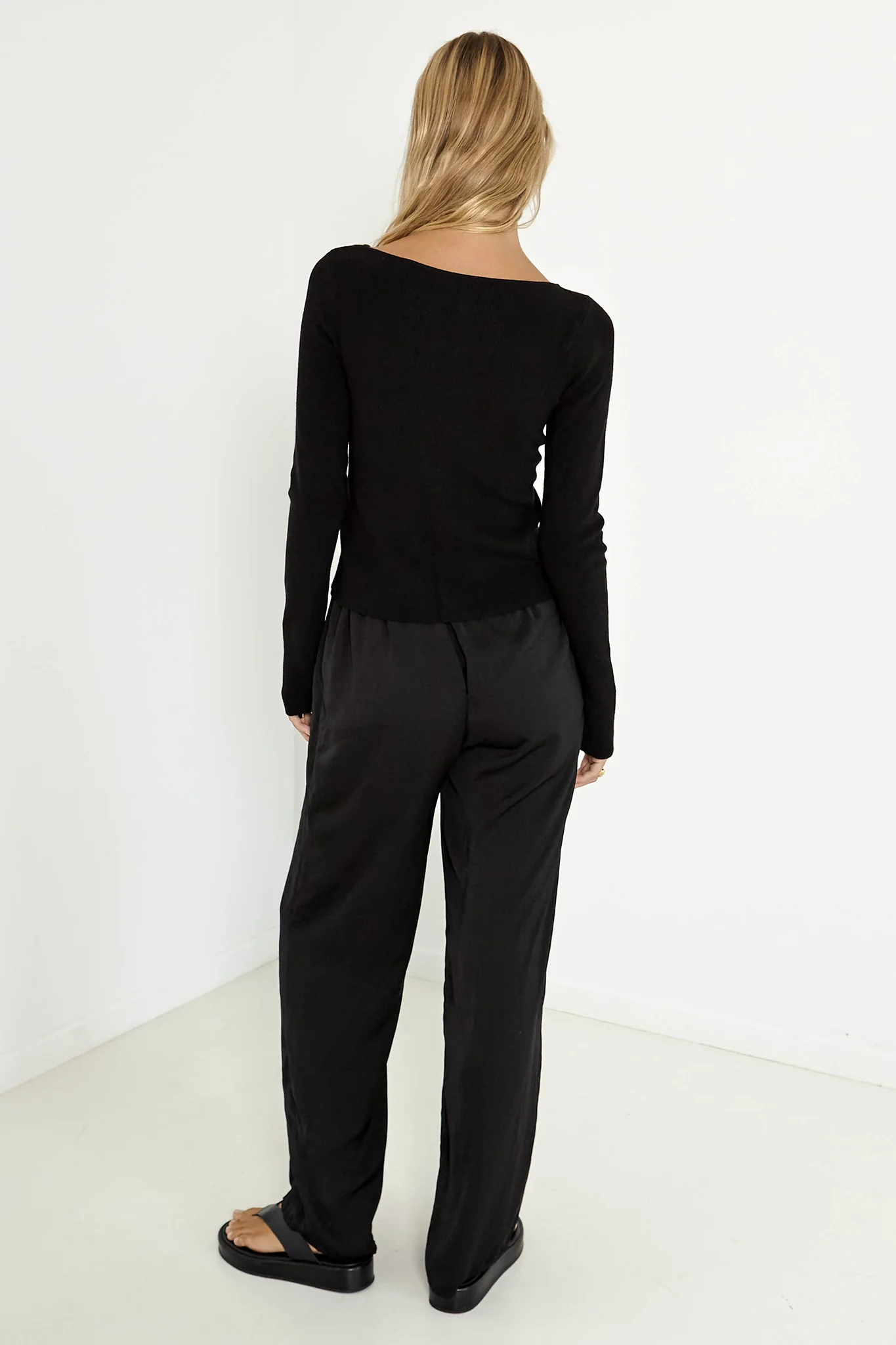 SNDYS Etta Top Black