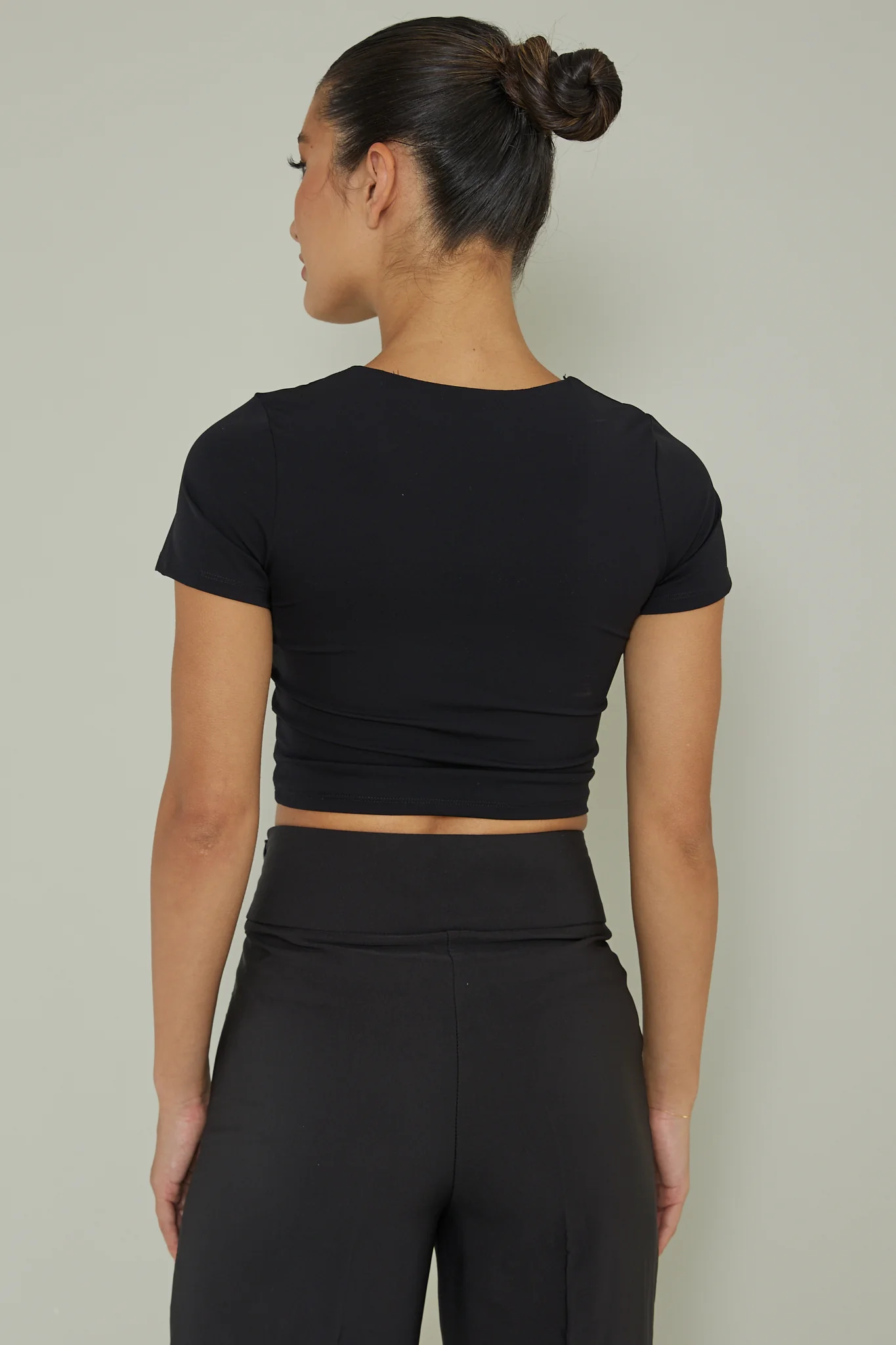 Grammercy Short Sleeve Top Black