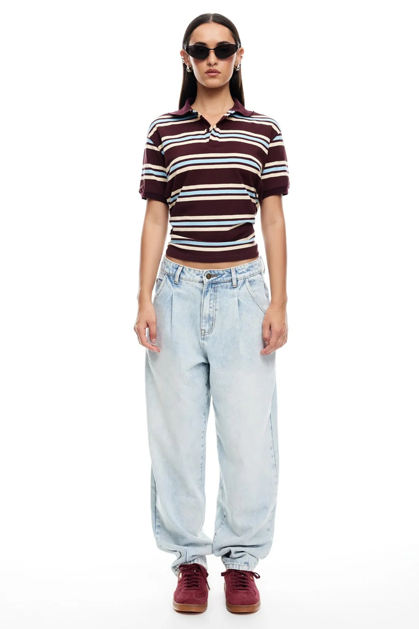 LIONESS Leisure Polo Chocolate Multi