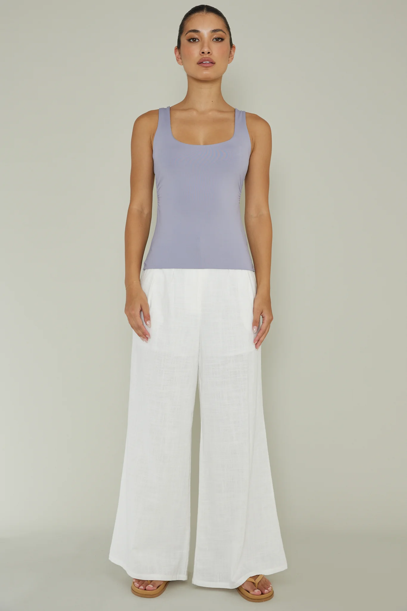 Tate Backless Top Slate