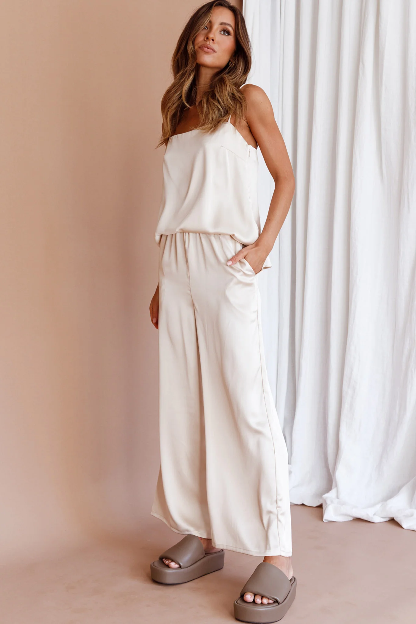 Hotel California Cami Top Stone