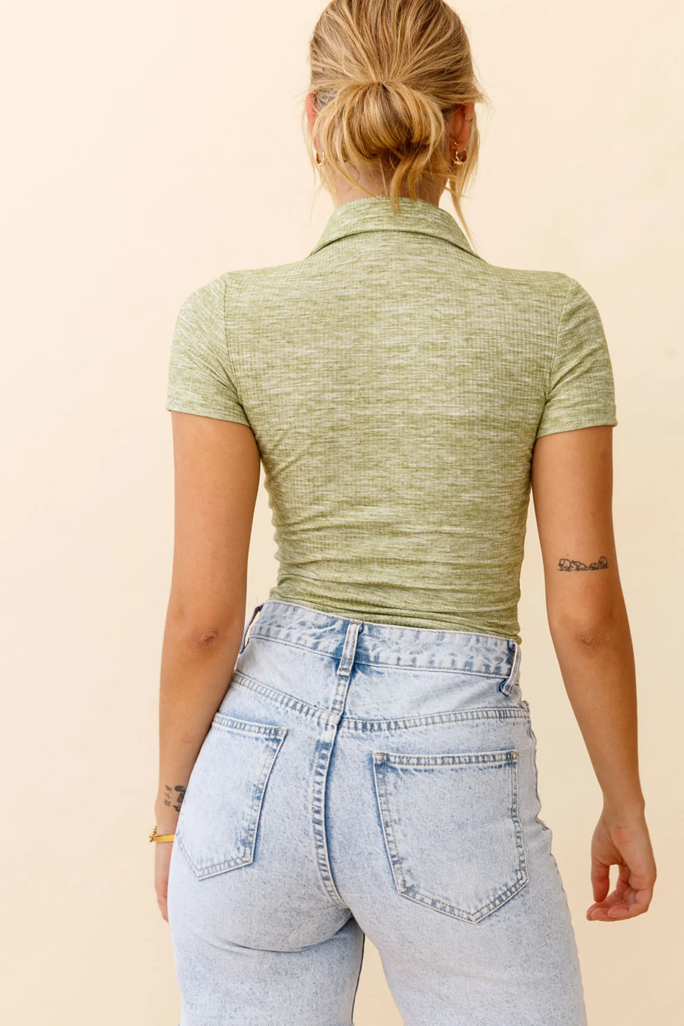 Roadtrip Collared Short Sleeve Shirt Green