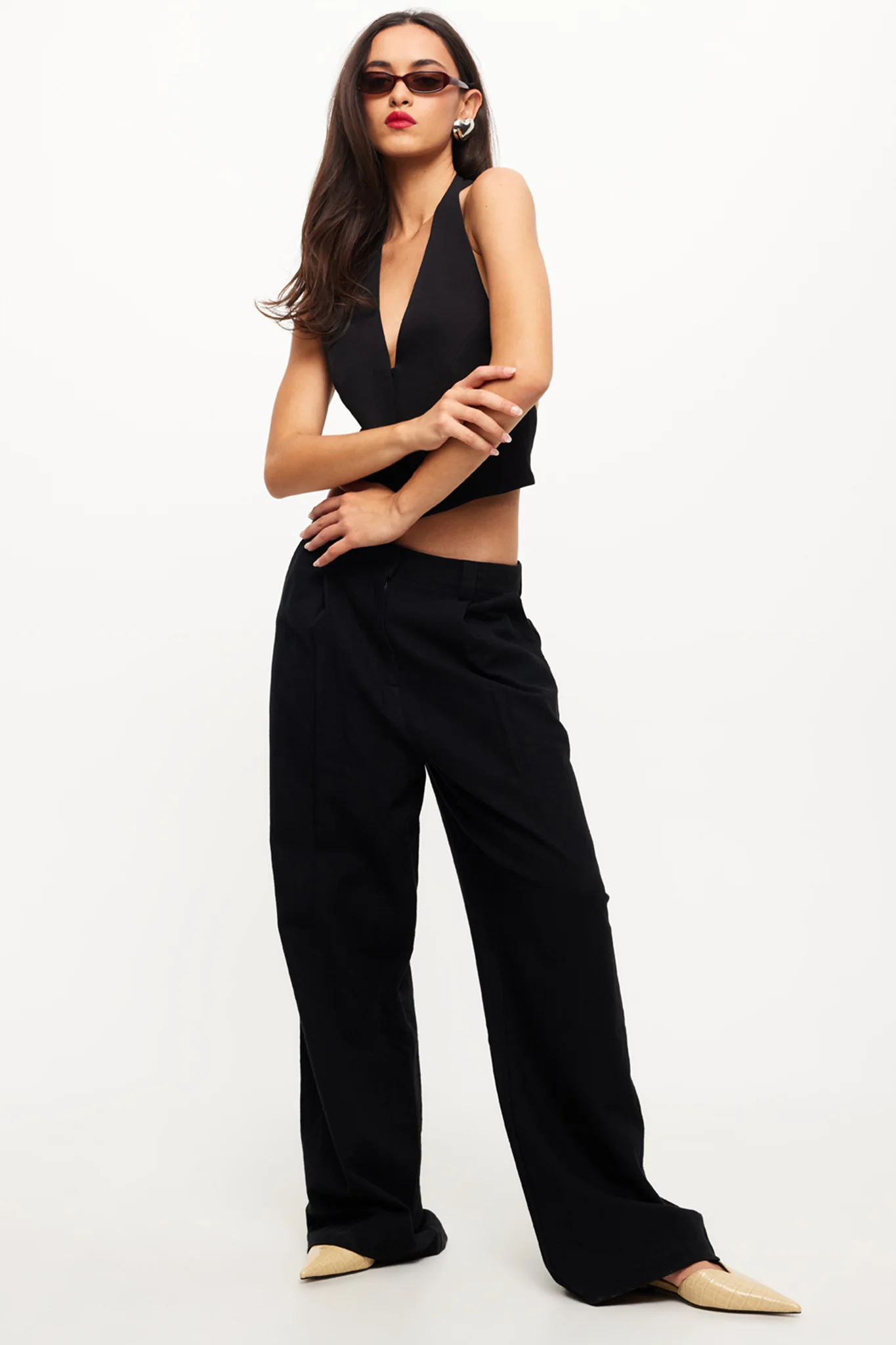 LIONESS Je Suis Halter Onyx