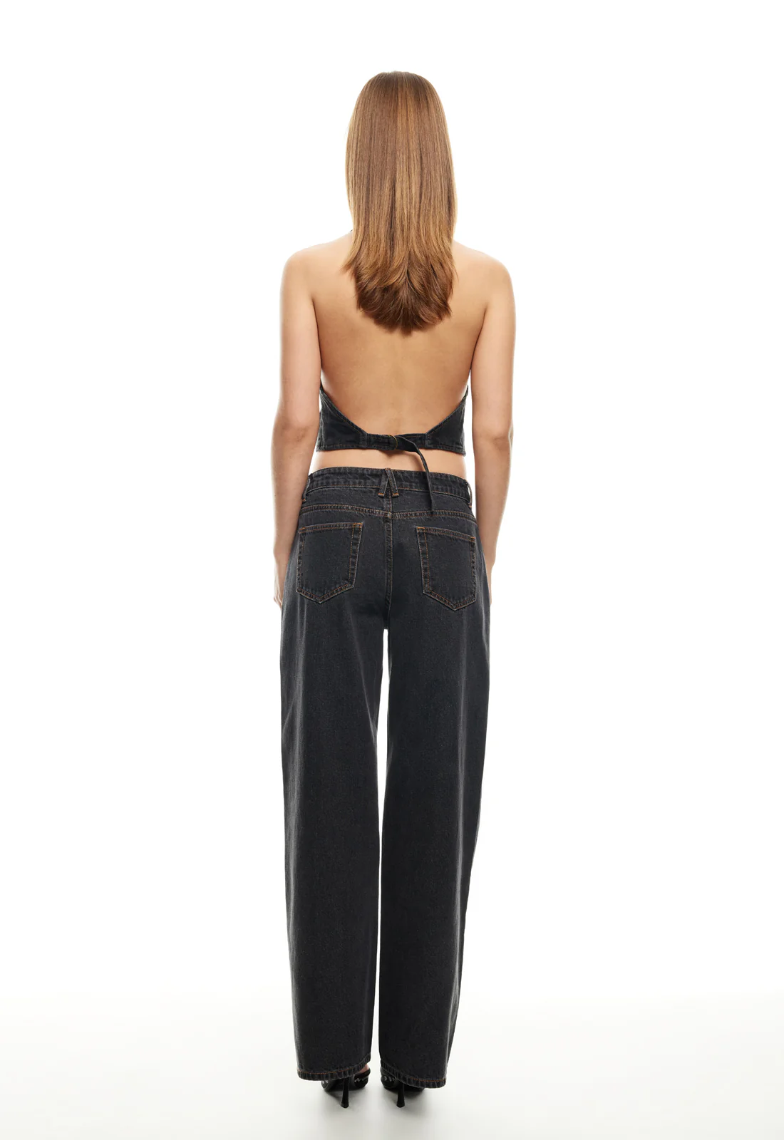 LIONESS Je Suis Halter Charcoal