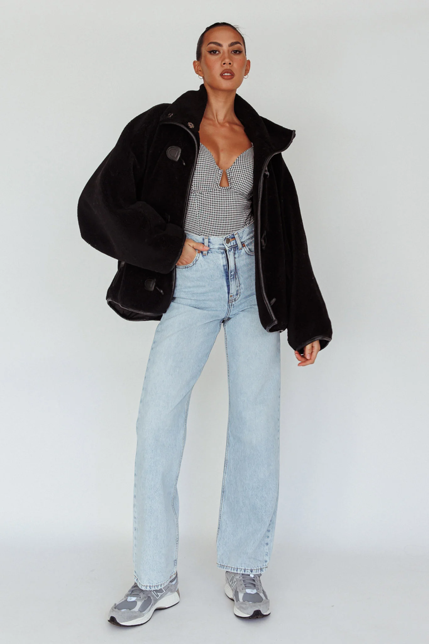 Cambra Toggle Jacket Black