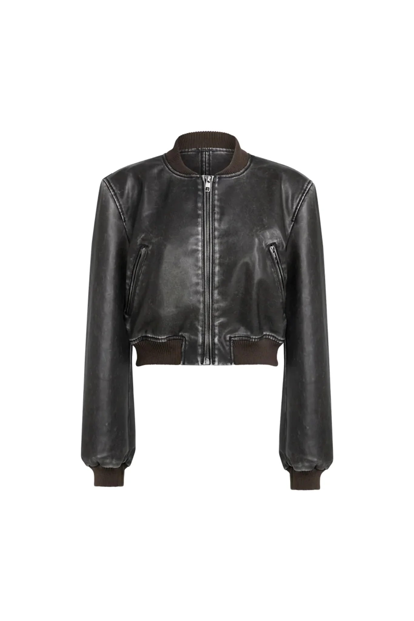 LIONESS Allure Bomber Jacket Charcoal