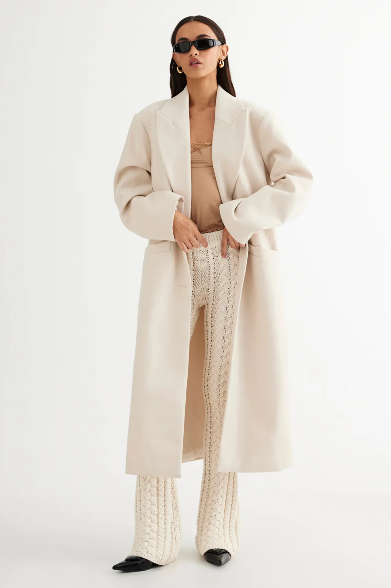 LIONESS Olsen Coat Cream