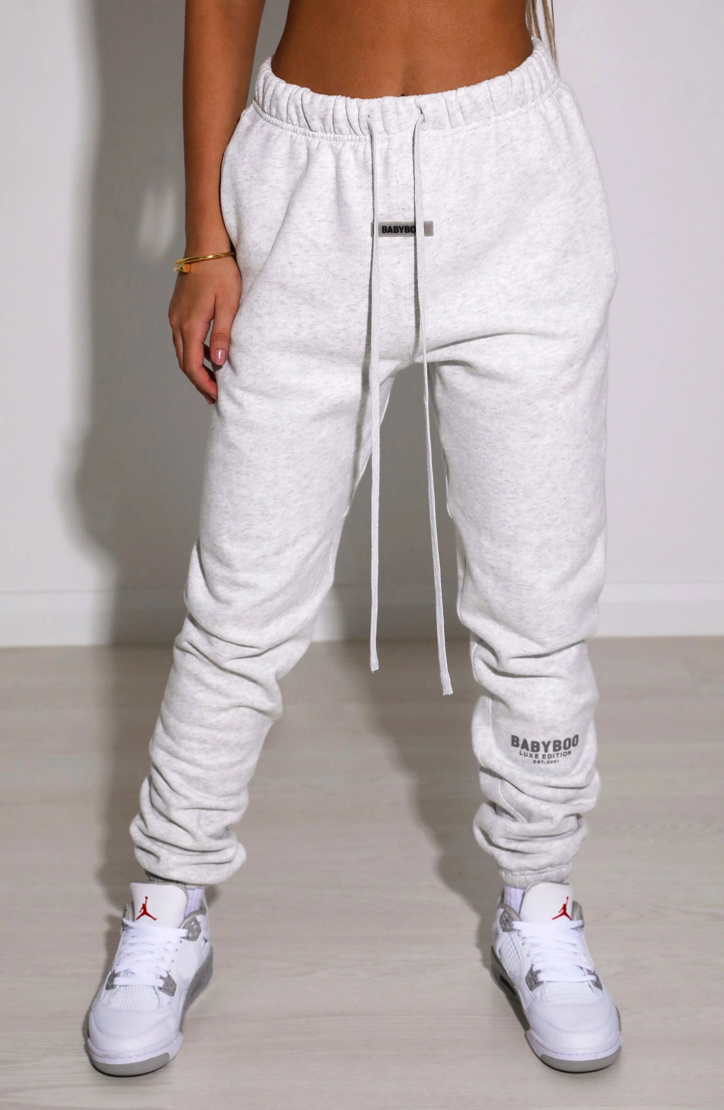 Ivy Luxe Trackpant - Grey