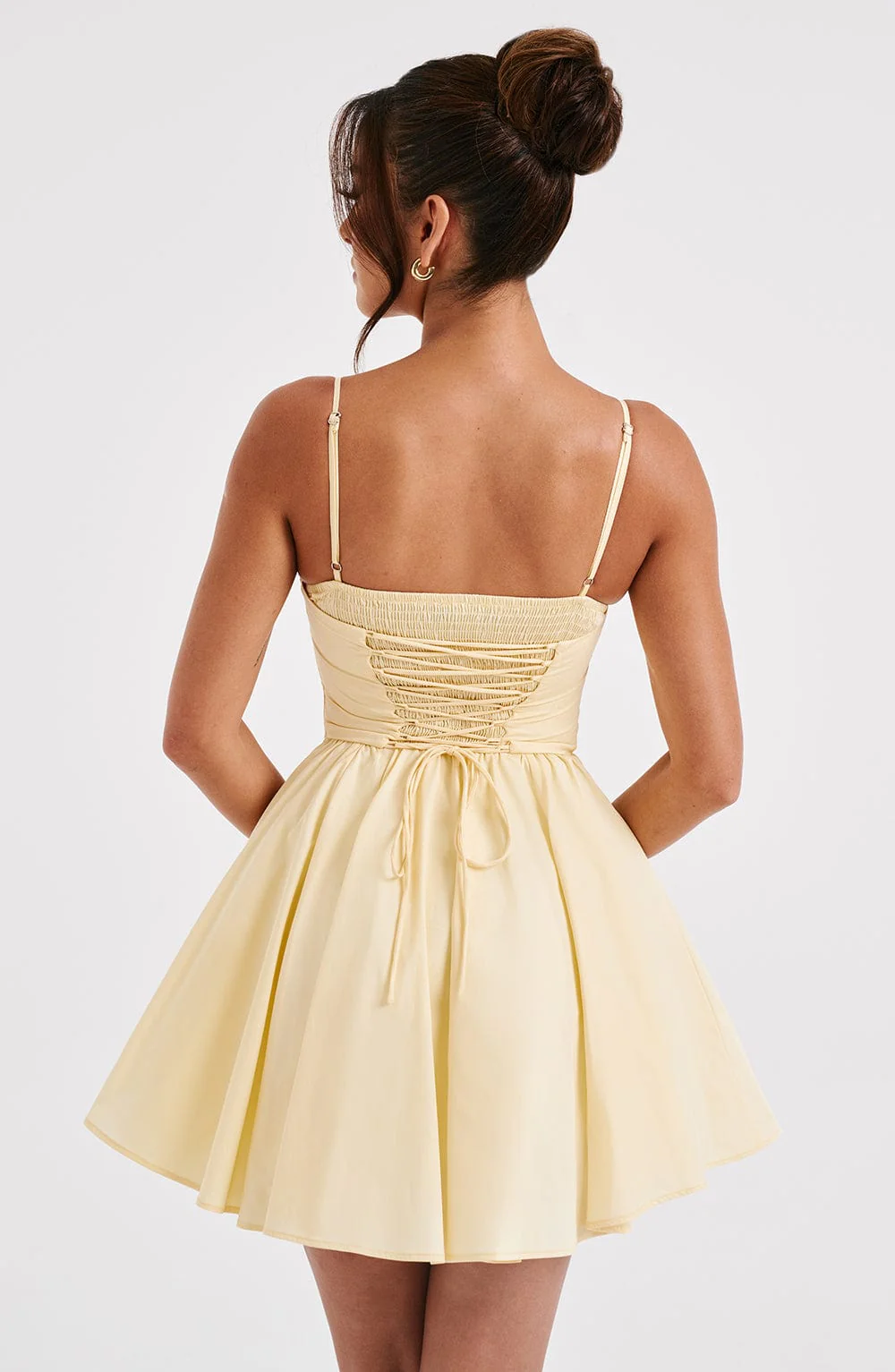Analeigh Mini Dress - Lemon