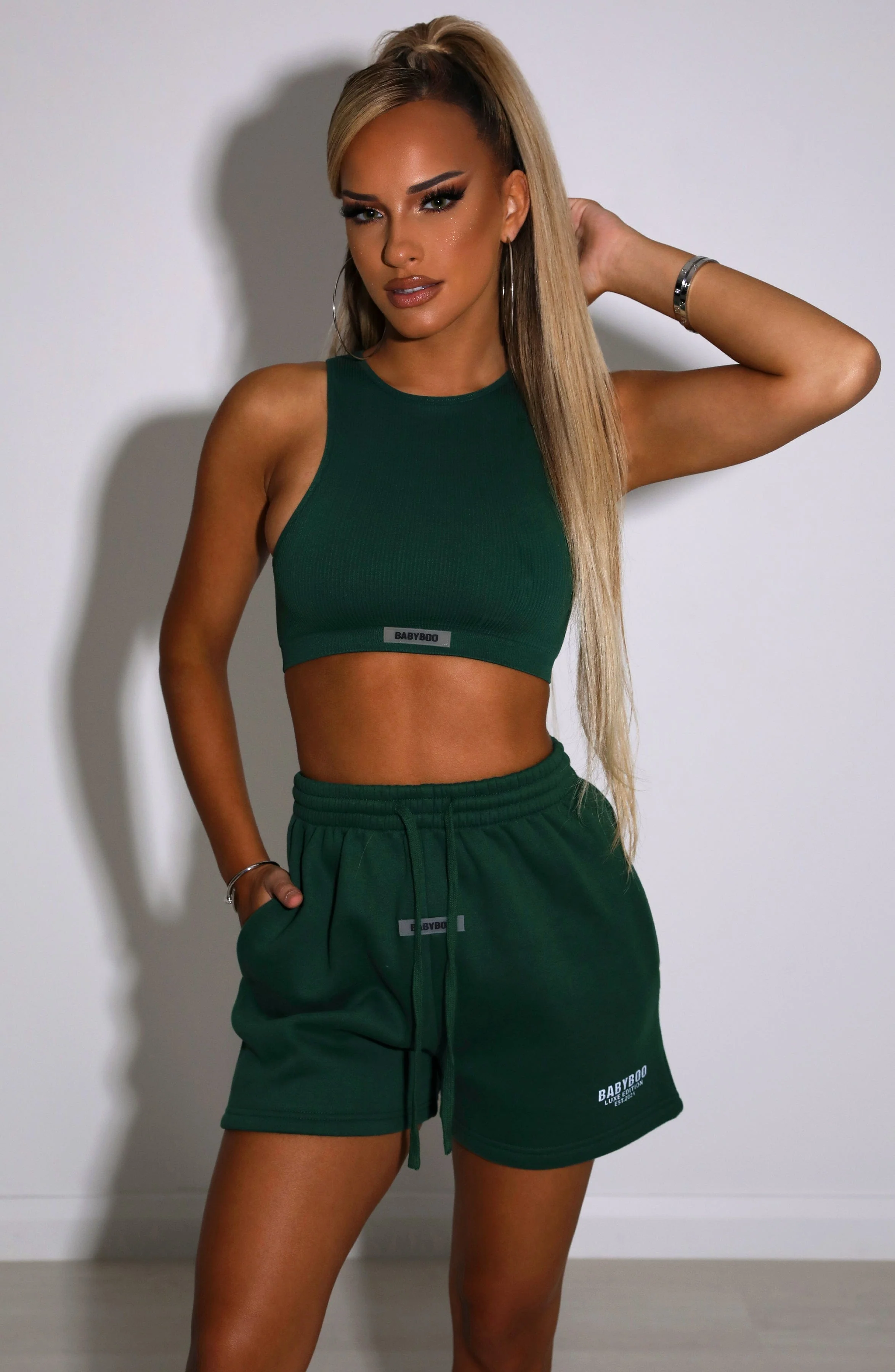Jae Luxe Crop - Emerald