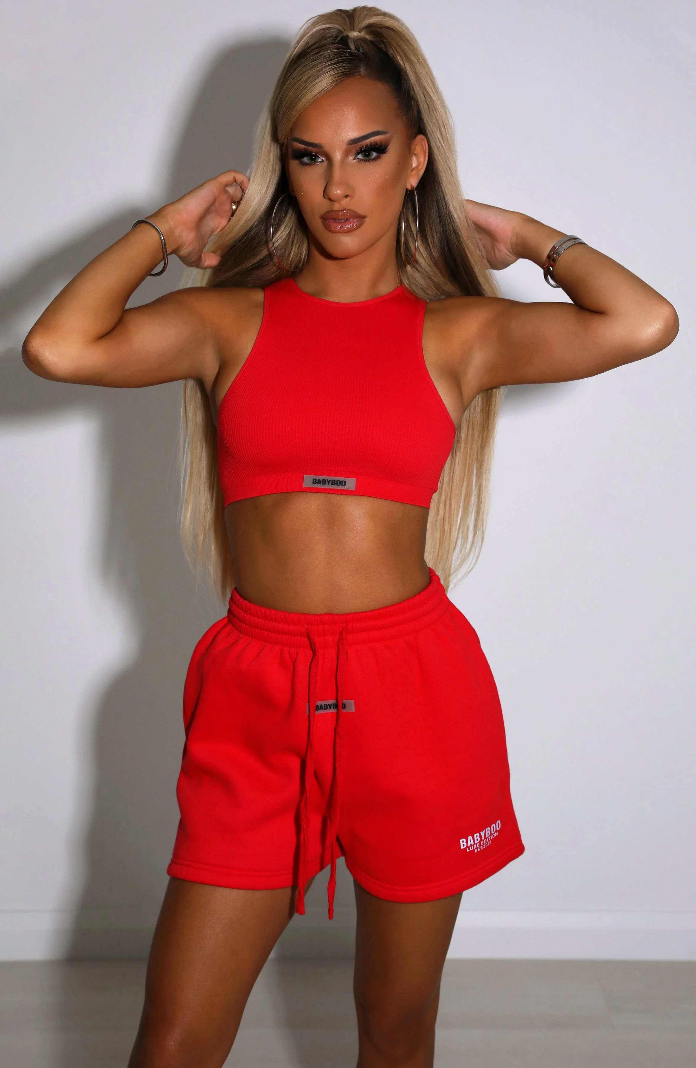 Jae Luxe Crop - Red