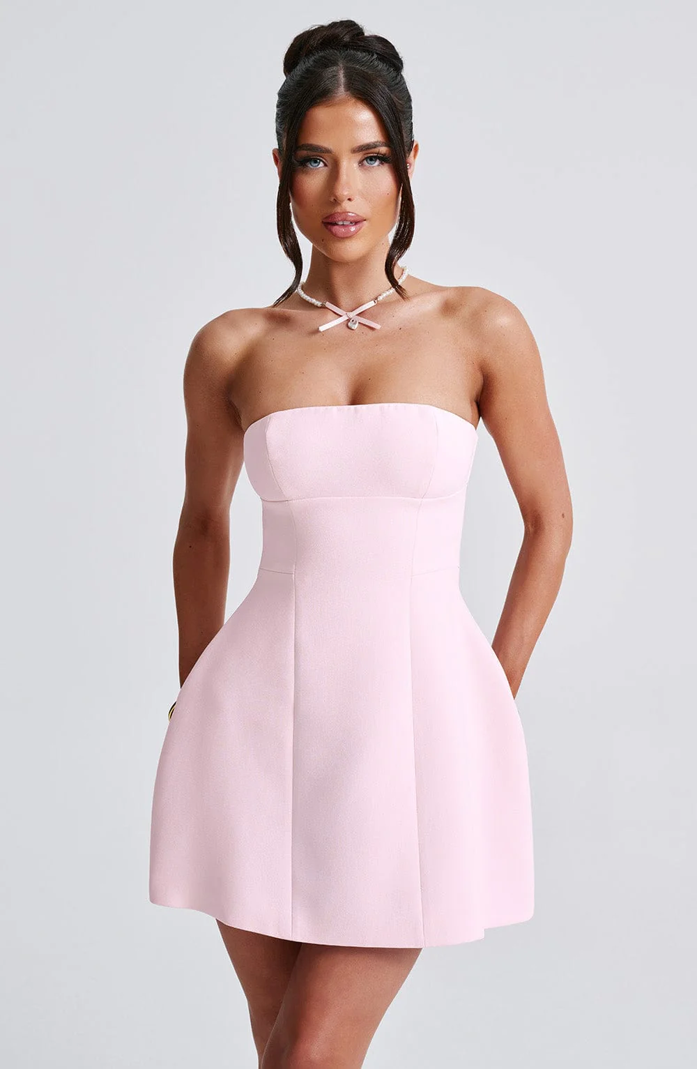 Asha Mini Dress - Blush