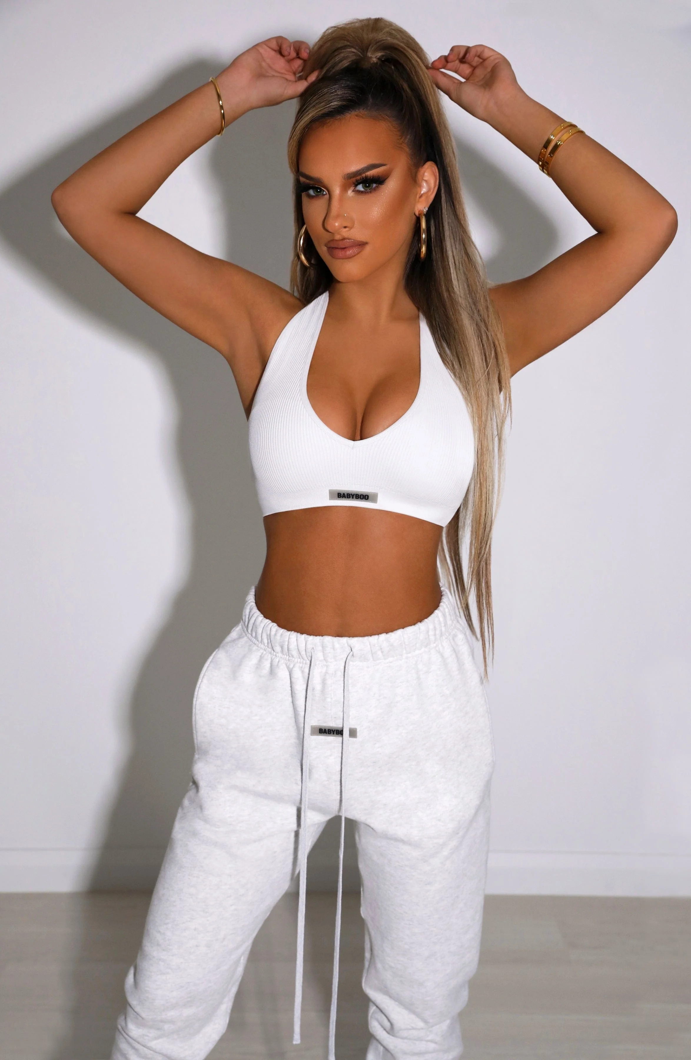 Kami Luxe Crop - Grey