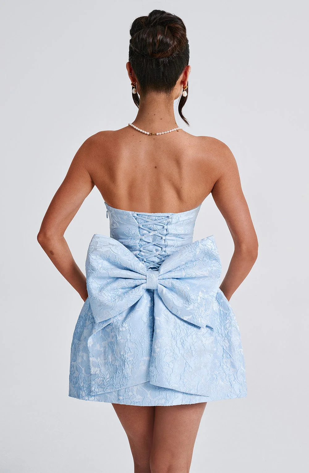 Elenora Mini Dress - Blue