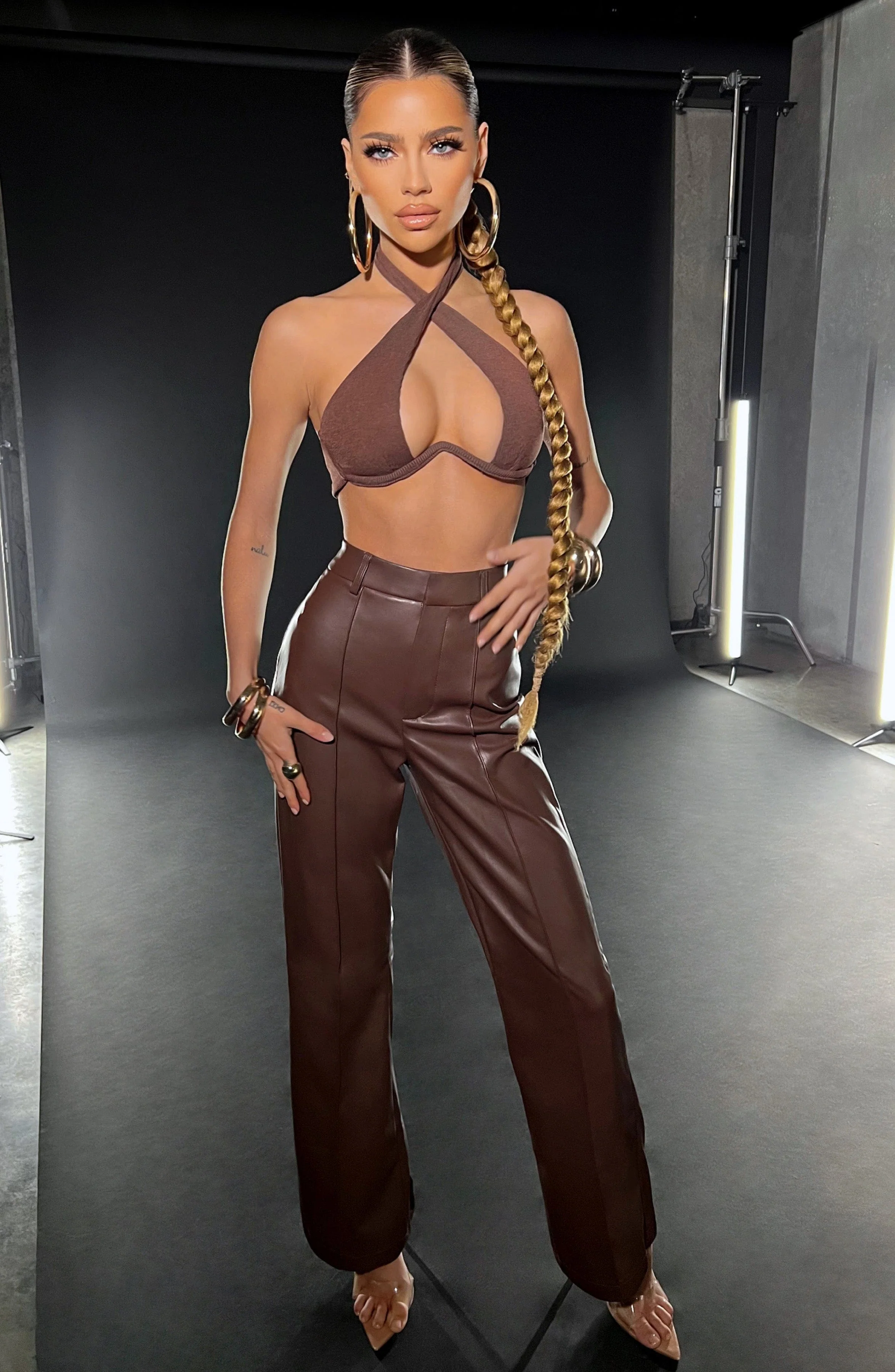 Jorja Pants - Chocolate