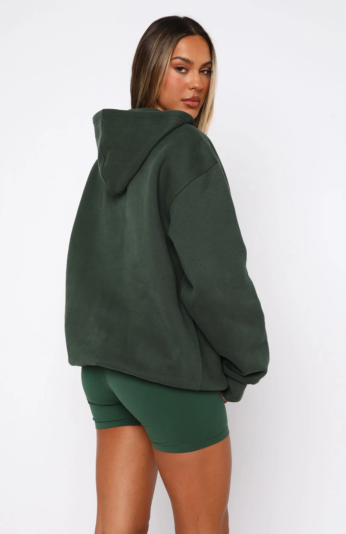Decade Classics Global Oversized Hoodie Forest Green