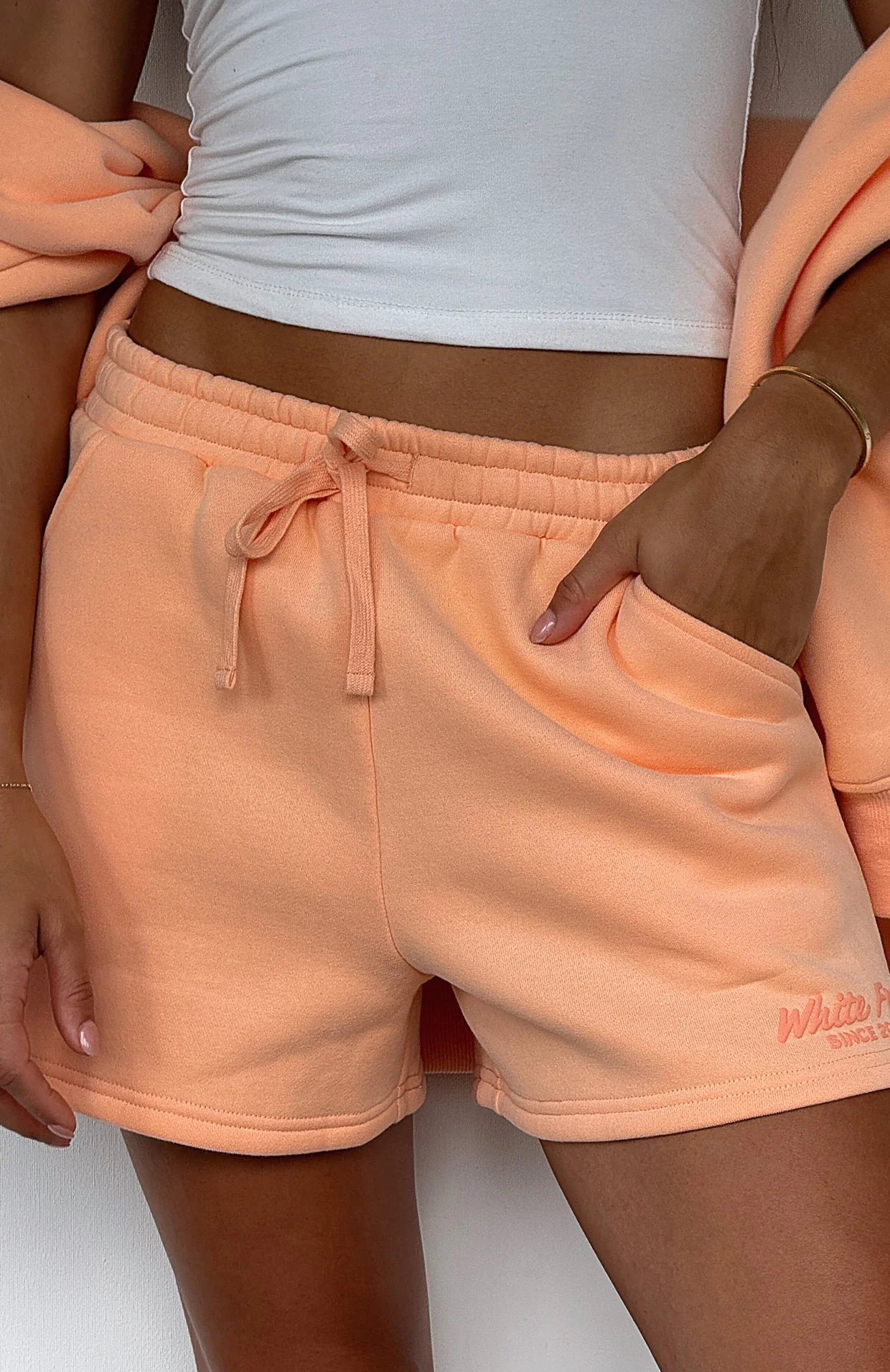 Leisure Edition Lounge Shorts Peach