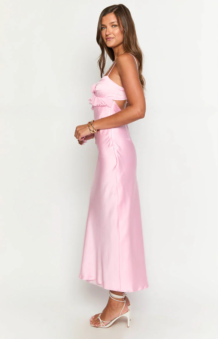 Bella Pink Maxi Dress
