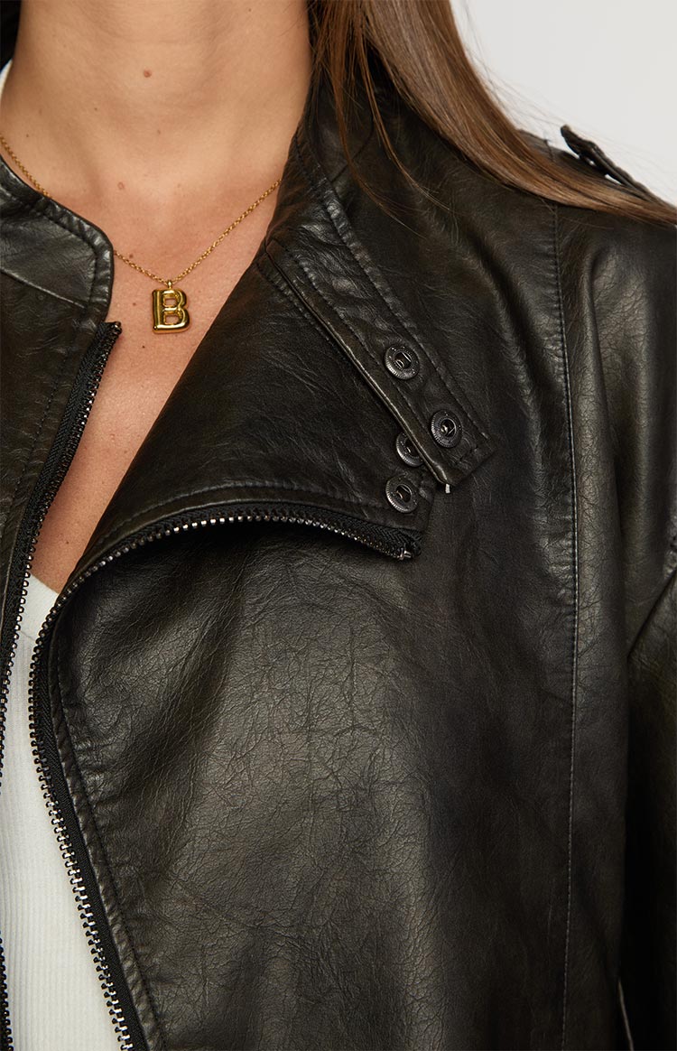 Lioness Onyx Driftwood Bomber