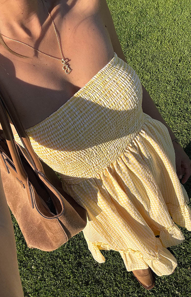 Kimmy Yellow Mini Dress