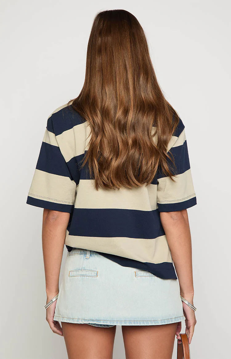 Lioness Rhode Light Denim Mini Skirt