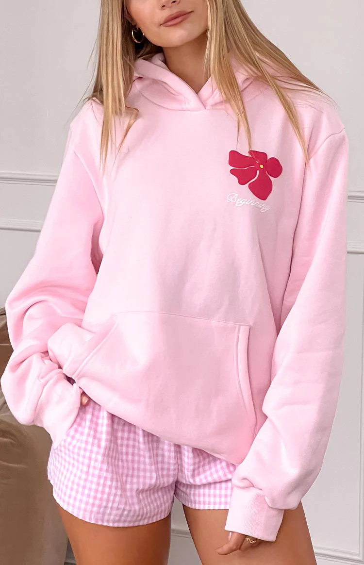 Beginning Pink Hawaii Hoodie